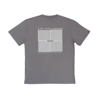 Dispersion Lounge T Shirt Womens - Dark Grey