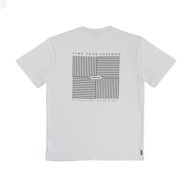 Dispersion Lounge T Shirt Womens - Light Grey