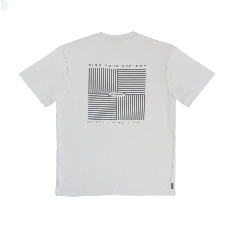 Dispersion Lounge T Shirt Womens - Light Grey