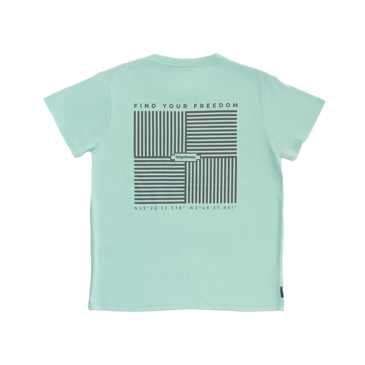 Dispersion Lounge T Shirt Womens - Hellblau