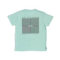 Dispersion Lounge T Shirt Womens - Hellblau