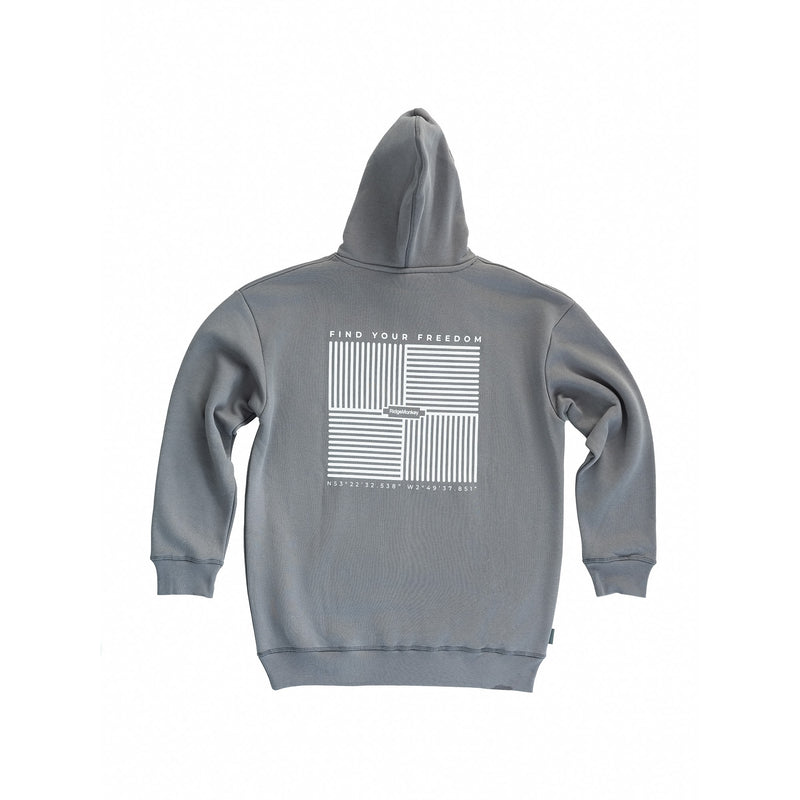 Dispersion Lounge Hoody Womens - Dark Grey