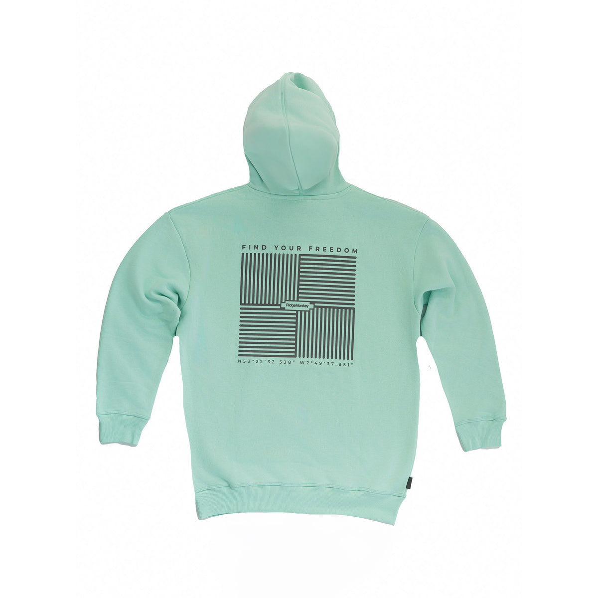 Dispersion Lounge Hoody Womens - Light Blue