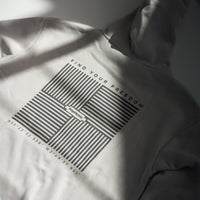 Dispersion Lounge Hoody Womens - Light Grey
