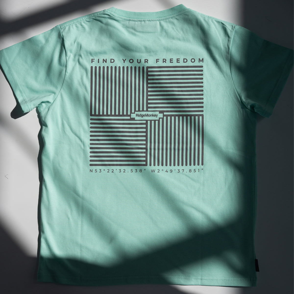 Dispersion Lounge T Shirt Womens - Hellblau