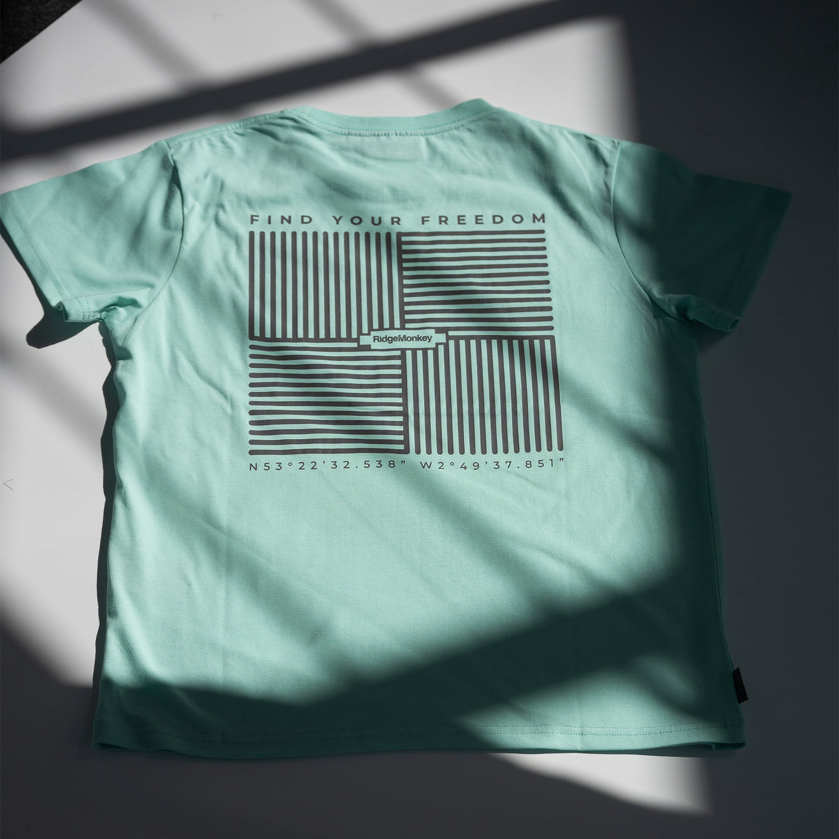 Dispersion Lounge T Shirt Womens - Hellblau