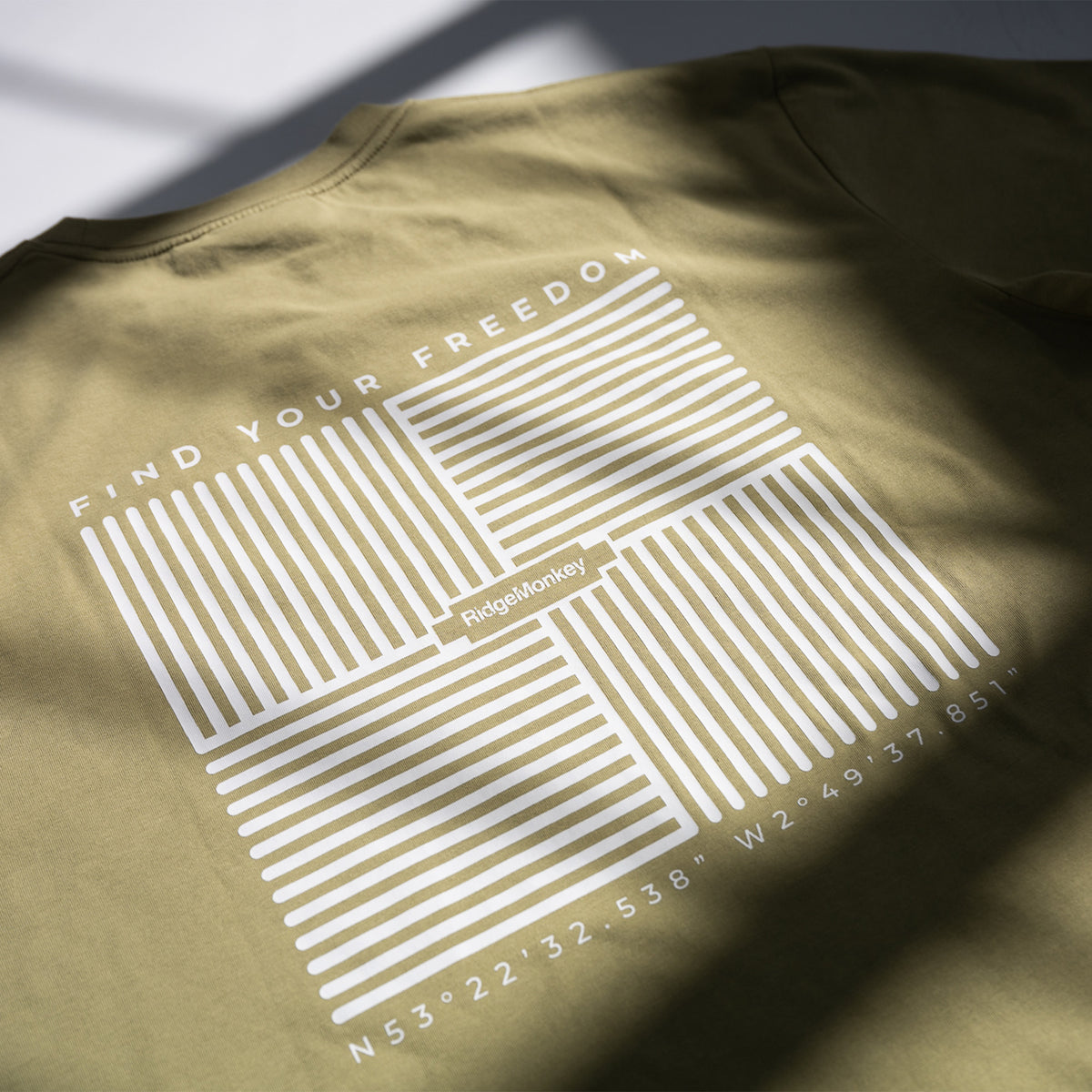 Dispersion Lounge T Shirt Mens - Light Brown