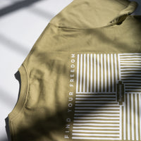Dispersion Lounge T Shirt Mens - Light Brown