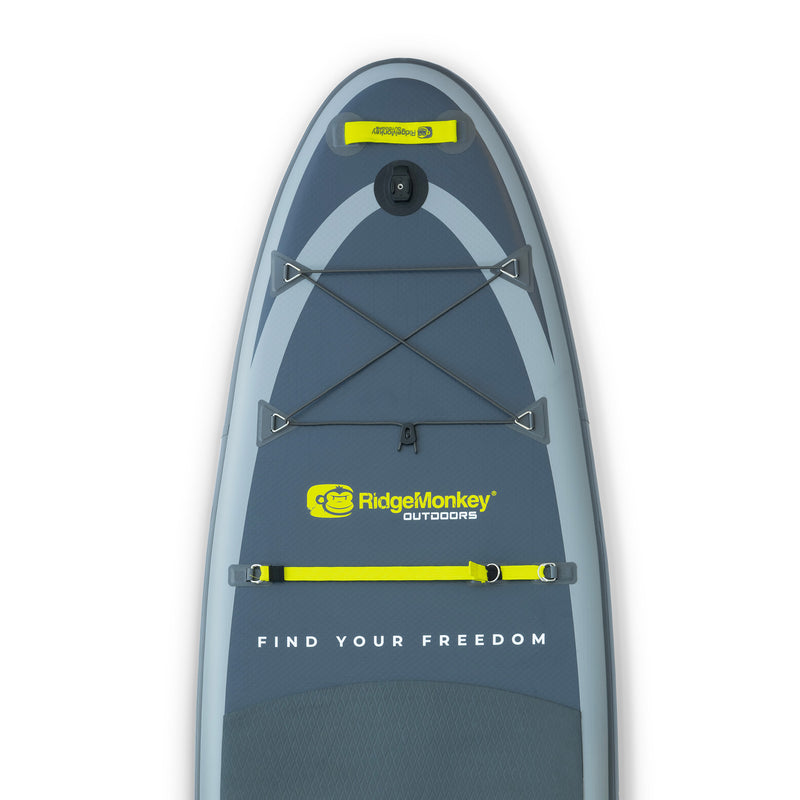 Freedom 106 10' 6" Inflatable SUP (Dark Grey and Light Grey)