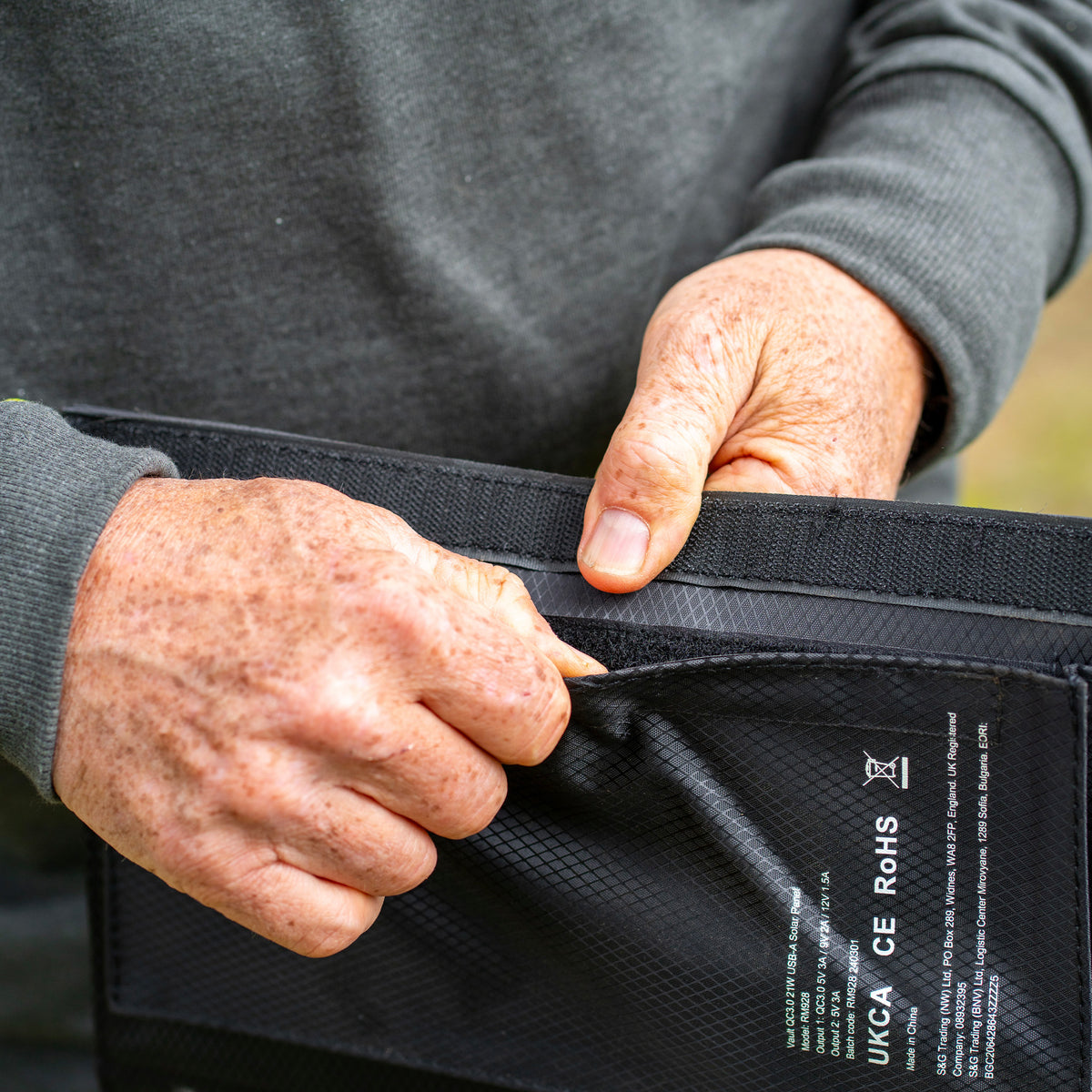 Vault QC3.0 USB-A 21W Solar Panel